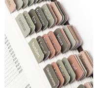 Mr. Pen- Bible Tabs, 75 Tabs, Green Terracotta, Vintage, Laminated Bible Tabs for Women and Men, Bible Tabs for Study Bible, Bible Index Tabs, Bible Book Tabs, Bible Labels Tabs, Mr Pen Bible Tabs