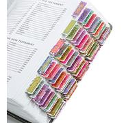 Mr. Pen- Bible Tabs, 75 Tabs, Laminated, Bible Journaling Supplies, Bible Tabs Old and New Testament, Bible Tabs for Women, Bible Tabs for Journaling Bible, Bible Book Tabs, Books of The Bible Tabs