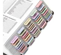 Mr. Pen- Bible Tabs, 75 Tabs, Minimal Morandi, Laminated Bible Tabs for Women and Men, Bible Tabs for Study Bible, Bible Index Tabs, Bible Book Tabs, Bible Labels Tabs, Mr Pen Bible Tabs