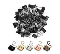 Mr. Pen- Binder Clips, Small Binder Clips, 50 Pack, 0.75 inch, Black, Small Clips, Paper Binder Clips, Binder Clips Small Size,Small Paper Clips, Office Clips, Micro Binder Clips, Mini Binder Clips