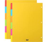 Mr. Pen- Binder Dividers, 6 Tab, 2 Sets, Dividers for 3 Ring Binder with Tabs