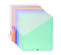 Mr. Pen- Binder Dividers with Pockets and Tabs, 1 Sets, 8 Tabs/Set, Colorful, 3 Ring Binder Dividers with Tabs and Pockets on Both Sides