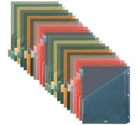 Mr. Pen- Binder Dividers with Pockets and Tabs, 8 Pack, Pocket Dividers for 3 Ring Binder with Tabs, Sweet Haze