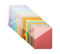 Mr. Pen- Binder Dividers with Pockets and Tabs, 8-Tab, 2 Sets, Colorful, for 3 Ring Binders