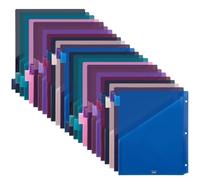 Mr. Pen- Binder Dividers with Pockets and Tabs, Outer Space Colored File folders