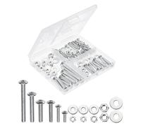 Mr. Pen- Bolts, Nuts, and Washer Assortment Kit, 226 pcs, Nuts and Bolts Assortment Kit, Assorted Nuts and Bolts, Nut Bolt and Washer Assortment, Bolt and Nut Assortment