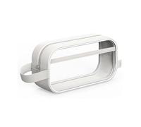 Mr. Pen Clear Pencil Case Pouch for Kids & Adults, White Makeup Bag