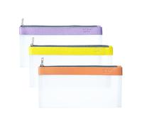 Mr. Pen- Clear Pencil Pouch, 3 Pack, Clear Pencil Case, Clear Makeup Pouch