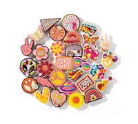 Mr. Pen- Different Charms, 30, 50, 60 Pcs, PVC Random Decoration Charms for Decoration, 30 pack, Polyvinyl Chloride, No Gemstone