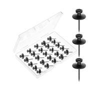 Mr. Pen- Double Headed Picture Hanging Nails, 25 Pack, Black, Picture Nails, Tacks for Wall Hangings, Pins, Thumb Tacks, Picture Hangers