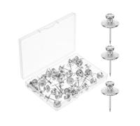 Mr. Pen Double Headed Picture Nails - 50 Pack, Silver, Tacks for Wall Hangings