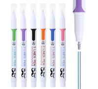 Mr. Pen- Double Line Pen, 6 Pack, Assorted Colors, Bible Journaling Pens, Outline Pen, 3-D Two Line Two Line Pens, Liner Pens for Drawing