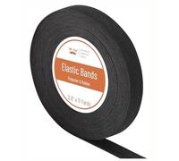 Mr. Pen-Elastic Band, 0.6", 11 Yards, Black, Stretch Fabric Waistband Elastic for Sewing
