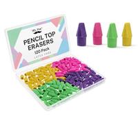 Mr. Pen Erasers for Pencils, 120 Pack, Pencil Top Erasers, Eraser Caps, Kids, Cap Tops, Topper Erasers. Ereaser
