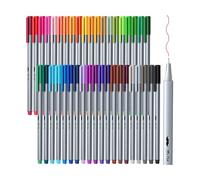 Mr. Pen- Fineliner Pens, 40 pcs, Colorful Pens, 0.4mm Fineliners Pens, Art Pens, Writing Pens Fine Point Pen, Color Pens Fine Point Smooth Writing Pens, Fine Tip pens, Drawing Pens, Fine Line Pens