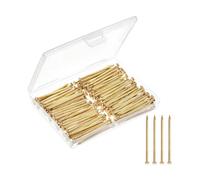 Mr. Pen- Hardware Nails, 120 pcs, 2 Inches, Gold, Small Nails for Hanging Pictures, Finishing Nails, Wall Nails for Hanging, Pin Nails, Hardware Nails, Assorted Nails, Galvanized Nails