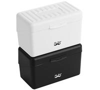 Mr. Pen- Index Card Holder, 2 Pack, 3x5 Index Card Box, Note Card Holder, Flash Card Organizer