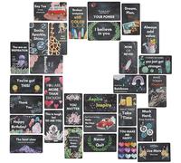 Mr. Pen Inspirational Cards - 60 pcs Positive Affirmations & Motivational Cards with Unique Quotes, Kindness Themes, Business Card Size, Blank Back (3.5x1.9)