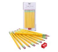 Mr. Pen- Jumbo Pencils for Preschoolers, 10 Big Pencil and 1 Sharpener, Fat Pencils for Kindergarten, Large Pencil, Back to School Supplies