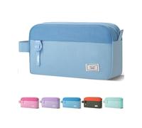 Mr. Pen Large Capacity Pencil Bag, Blue Pencil Pouch, School & College Pencil Case