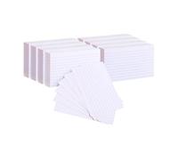 Mr. Pen- Lined Index Cards, 300 Cards, White, 3x5, Bulk Ruled Index Cards, Flash Cards Ruled for School, College, Office, Home Organization, Durable Study To Do List Note Cards with Ruled Lines