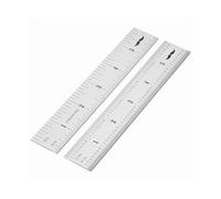 Mr. Pen- Machinist Ruler, 6 Inch, 2 Pack, Stainless Steel with Inch & mm Graduations, Precision Ruler