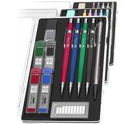 Mr. Pen Mechanical Pencil Set with Lead and Eraser Refills, 5 Sizes - 0.3, 0.5, 0.7, 0.9 and 2 Millimeters, Drafting, Sketching, Illustrations, Architecture, Back to School Supplies