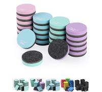 Mr. Pen- Mini Dry Erase Eraser, 24 Pack, Pastel Colors, Round Magnetic Dry Eraser, Whiteboard Eraser, Back to School Supplies