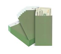 Mr. Pen- Money Envelopes for Cash, 6.5" x 3.5", 100 Pack, Kraft Paper | Self-Adhesive Bulk Cash Envelopes for Budgeting, Money and Coin Saving, Check, Budget, Small Item Organizing