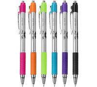 Mr. Pen No Bleed Pens, Bible Pens, Fine Tip, Assorted Color, Pack of 6