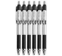 Mr. Pen No Bleed Pens, Bible Pens, Fine Tip, Black, Pack of 6