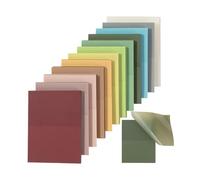 Mr. Pen- Note & Transparent & Sticky 1.5x2, 600 Sheets, Vintage Colors, See Through Sticky Notes