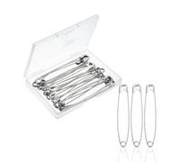 Mr. Pen Oversize Safety Pins - 4 Inch, 15 Pack, Heavy Duty