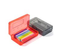 Mr. Pen- Pencil Box, 2 Pack, Assorted Color for Kids, Plastic Hard Pencil Case, School Supply Crayon Small Storage Box, colored pencil cases