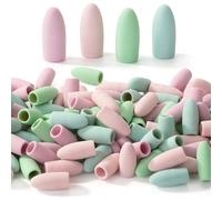 Mr. Pen- Pencil Erasers Toppers, 120 Pack, Pastel Colors, Erasers for Pencils, Pencil Top Erasers, Pencil Eraser, Eraser Pencil, Pencil Cap Erasers, Eraser Caps, Eraser Tops, Pencil Topper Erasers