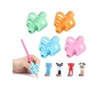 Mr. Pen- Pencil Grips for Kids Handwriting, 4 Pack with 4 Clips, Pencil Grips