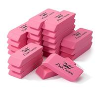Mr. Pen- Pink Pencil Eraser, 24 Pack, Mr Pen Erasers for Pencils, Large Erasers Bullk, Smudge and Latex Free, for School, Office, for Students