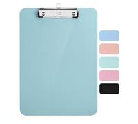 Mr. Pen- Plastic Clipboard, 12.5” x 9”, Pastel Green, Clipboard Plastic, Low-Profile Metal Clip with Retractable Hanging Hole