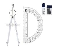 Mr. Pen- Protractor and Compass Set, Compass for Geometry