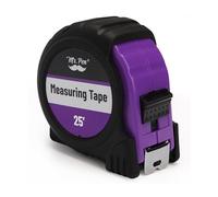 Mr. Pen Purple 25-Foot Steel Tape Measure, Easy Read, Locking Mechanism, Ideal for Construction & DIY Projects