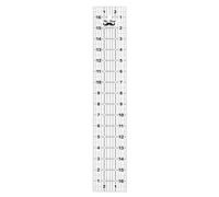 Mr. Pen Quilting Ruler, 3 x 17 Inch, Acrylic, Single Piece Plastic, Ideal for Short & Long Fabrics