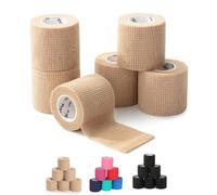 Mr. Pen- Self Adhesive Bandage Wrap, 6 Pack, Skin Colored, 2“ x 5 Yards, Cohesive Bandages, Medical Wrap