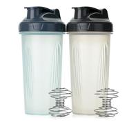 Mr. Pen- Shaker Bottles for Protein Mixes, 28 oz, 2 Pack, 2 Colors, Protein Shaker Bottle with Wire Whisk Ball, Shaker Cup, Mixer Bottle, Protein Shake Bottles, Protein Bottle, Protein Shake Bottle