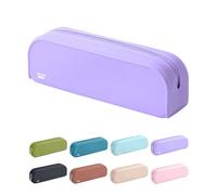 Mr. Pen- Silicone Pencil Case, Purple Pencil Pouch, Pencil Case Small, Silicone Pencil Pouch Aesthetic, Pencil Case Aesthetic, Pencil Bag, Pencil Pouch for Women, Makeup Pouch
