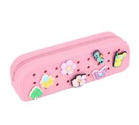 Mr. Pen- Silicone Small Pencil Pouch, 1 Pack with 20 Charms