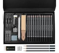 Mr. Pen Sketching Pencils Set, 25 pcs, Art Set, Graphite Pencils for Sketching