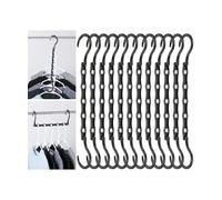 Mr. Pen- Space Saving Hangers, Black, 12 Pack, Clothes Hangers Space Saving,