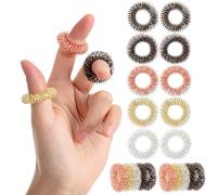 Mr. Pen- Spiky Sensory Rings, 10 Pack, Colorful Stress Relief Fidget Sensory Toys, Fidget Rings, Fidget Ring for Anxiety, Stress Relief Rings, Massager for Fidget, Sensory Ring