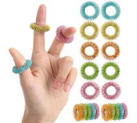 Mr. Pen- Spiky Sensory Rings, 10 Pack, Colorful Stress Relief Fidget Sensory Toys, Fidget Rings, Fidget Ring for Anxiety