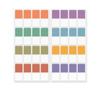 Mr. Pen- Sticky Index0.5×1inch 480 pcs, Colorful Self-Stick Note Pads, Colored Sticky Notes